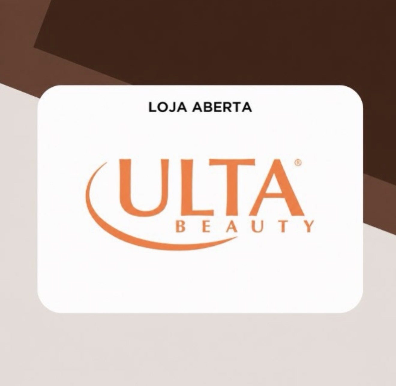 Ulta Beauty Pedidos até 09/10 PA