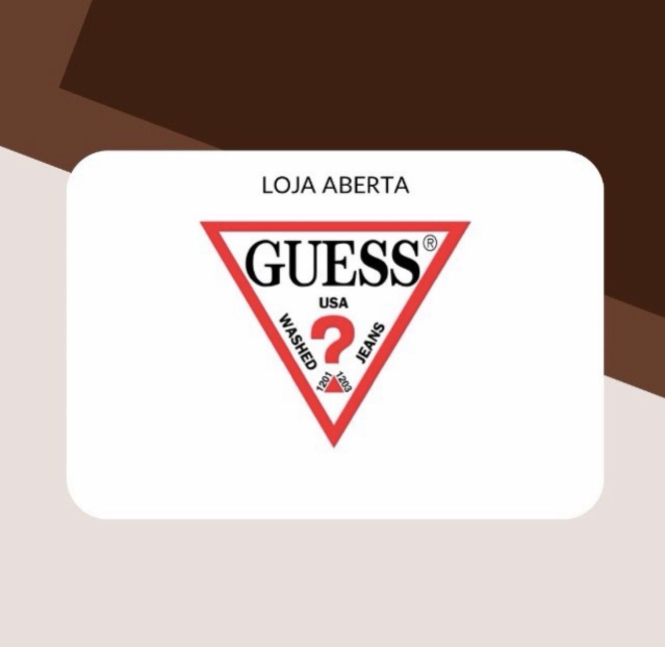 Guess Pedidos até 22/10 FL