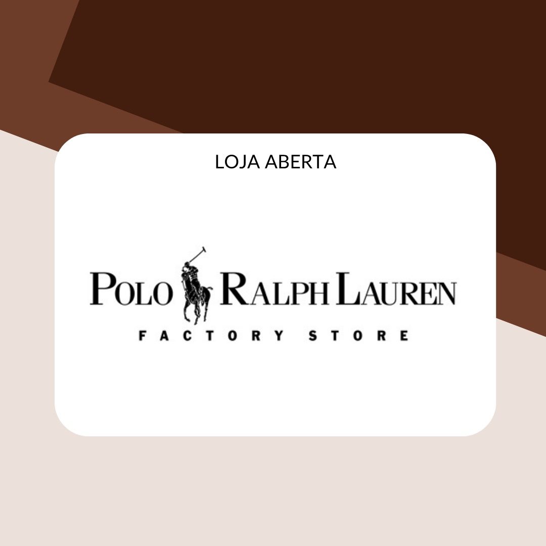 Polo Ralph Lauren Pedidos até 15/10 FL