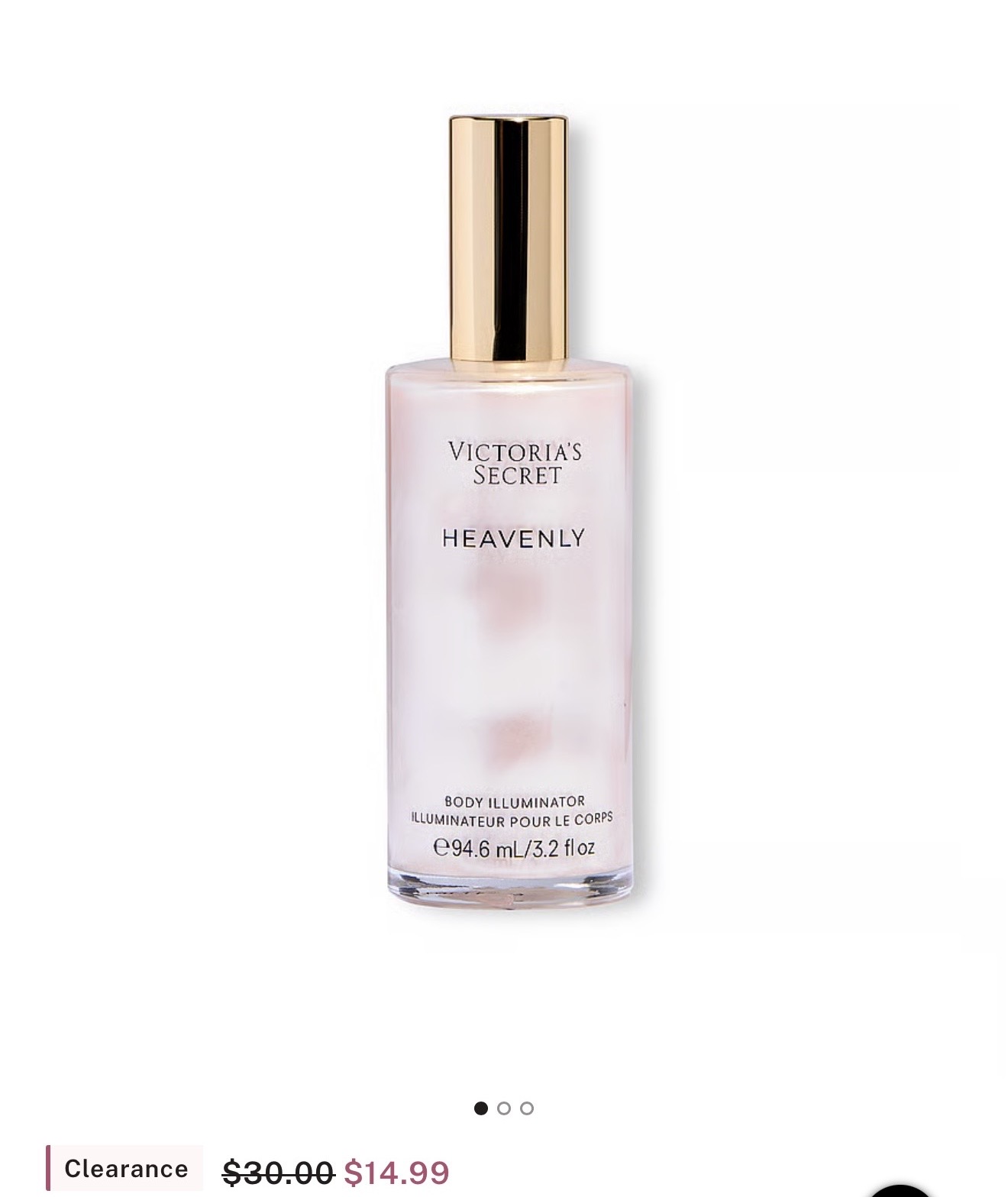 BODY ILUMINADOR  VICTORIAS SECRET