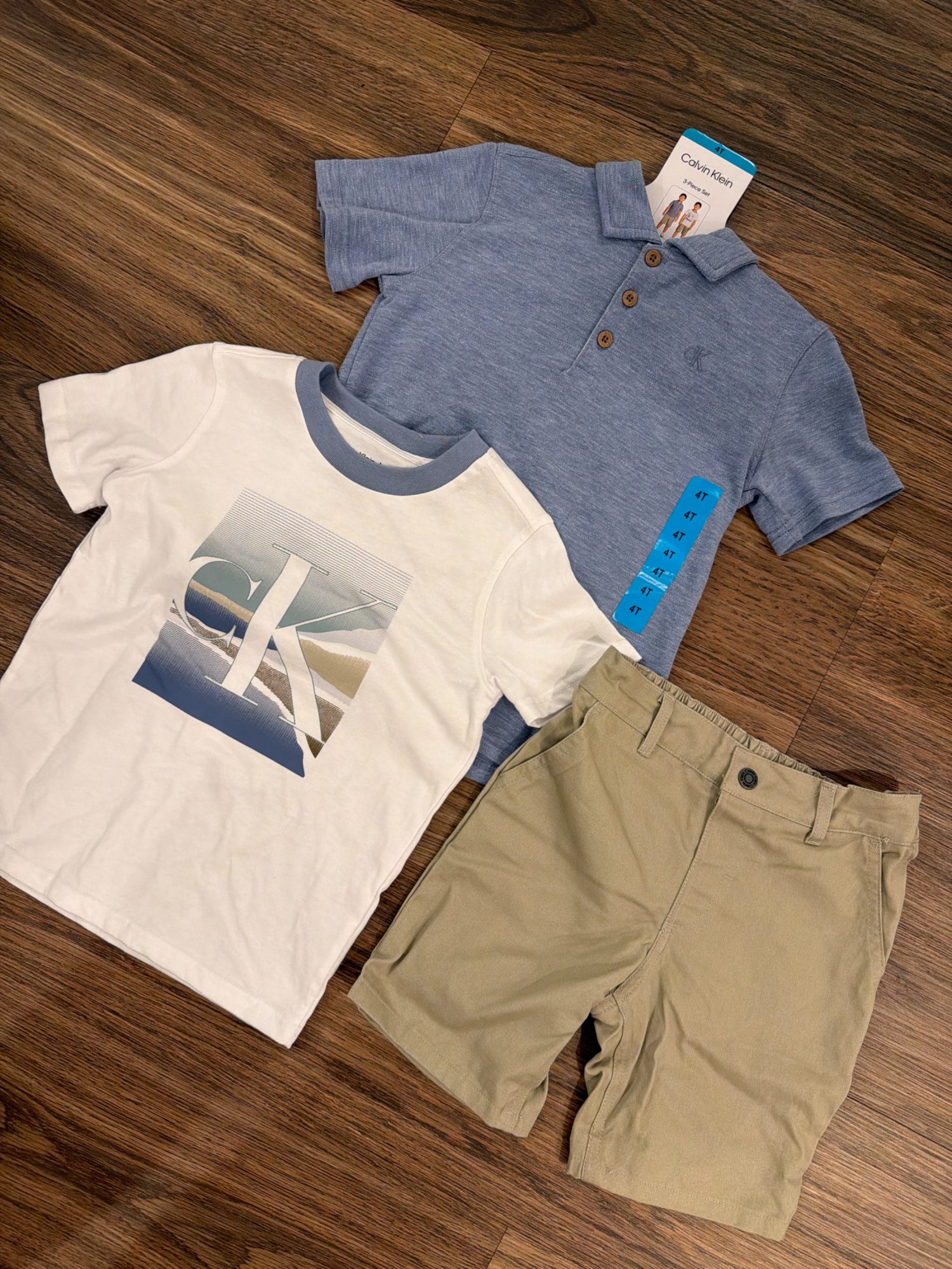PA-KIT 3 PEÇAS CALVIN KLEIN KIDS